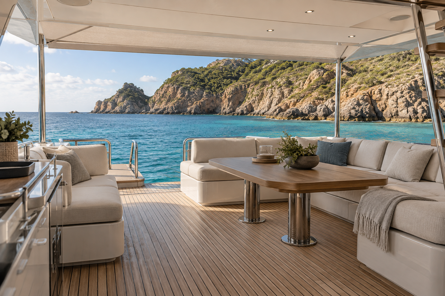 Sirocco 40 cruising in the Caribbean